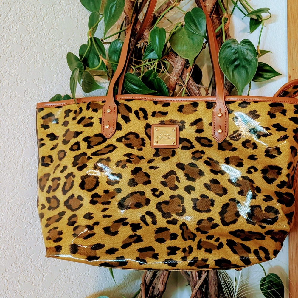 Ralph Lauren Leopard Print Tote Bag